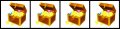 4 treasure chests