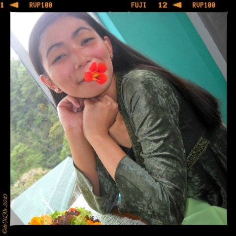 Eve's Garden - playing with my food/eating my flowers