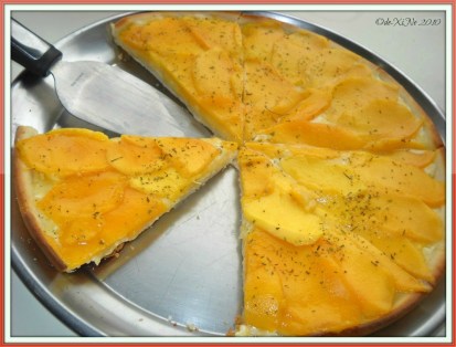 Future Diner mango blast pizza