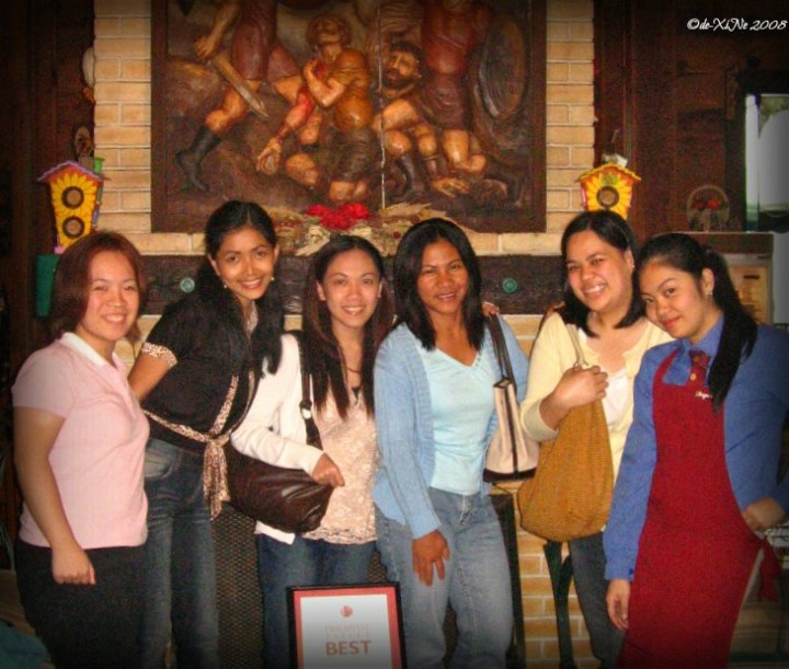 with Angela at Forest House