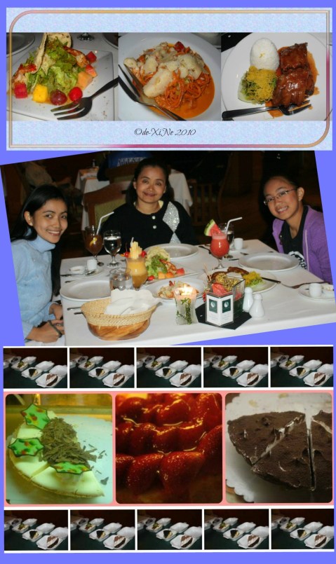 Dinner After the Show  ...and Dessert at Le Chef