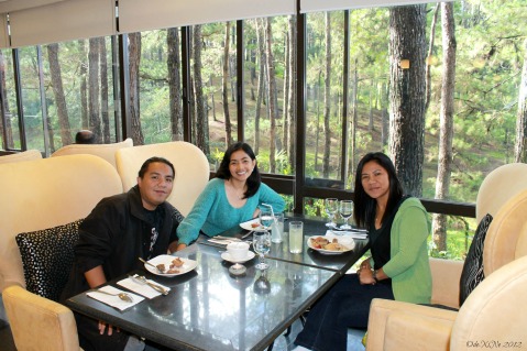 Dinelli's Gourmet, Table with A Forest View
