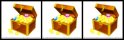 3 treasure chests