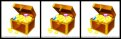 3 treasure chests