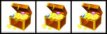 3 treasure chests