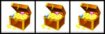 3 treasure chests