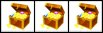 3 treasure chests 