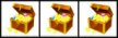 3 treasure chests