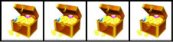 4 treasure chests