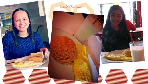 Pizza Volante (Session Road) 2007 Ave and Xine at Pizza Volante in '07