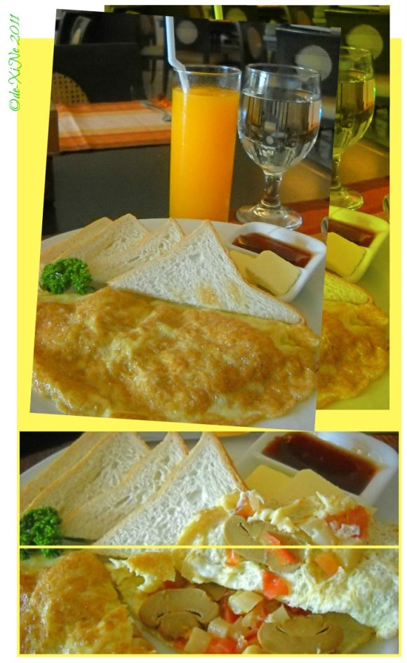 Sunflower Cafe Andalucian omelet