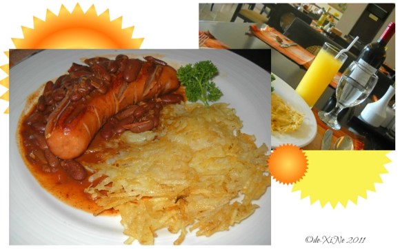 Sunflower Cafe Hungarian breakfast