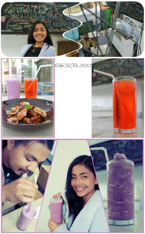 Circulo oven baked pork belly and drinks