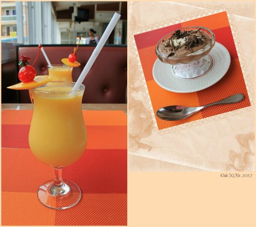 Te Quiero drinks and desserts