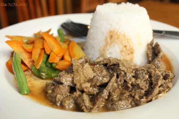 Tam-awan Cafe beef steak