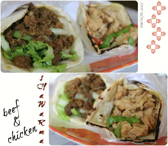 Amirah's Arabian Cuisine shawarma