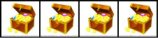 4 treasure chests