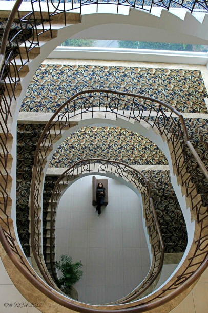 Citylight Hotel staircase