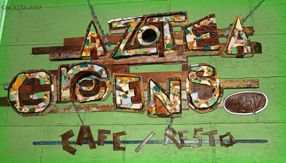Azotea Greens sign
