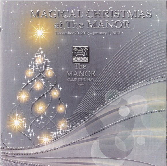 The Manor 2012 Magical Christmas at The Manor brochure 2012