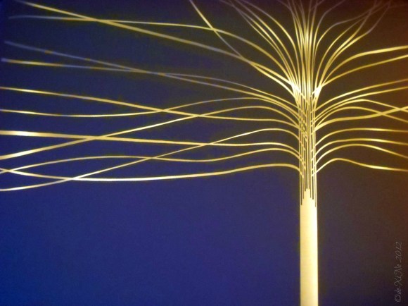 Chalet wall decor/lights 