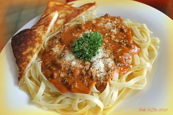 Cafe Sapore spaghetti