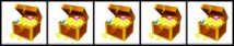 5 treasure chests