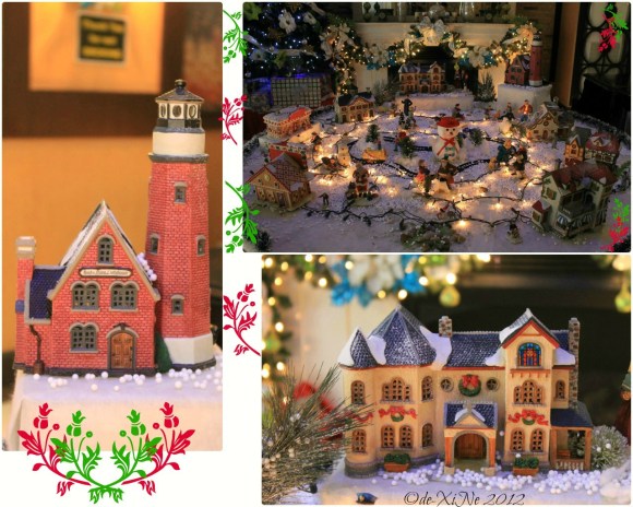 Eurotel Lobby xmas village