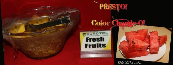 Eurotel breakfast fruit