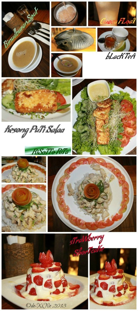 Cafe by the Ruins spread for the beginning of the year 