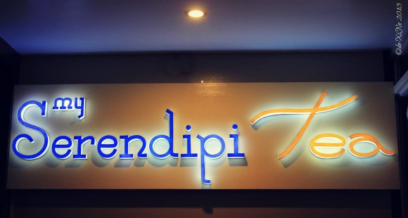 My Serendipitea sign