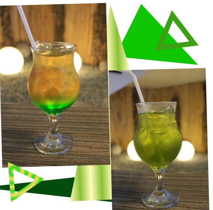 Citylight Hotel green passion iced tea