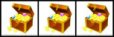 3 treasure chests