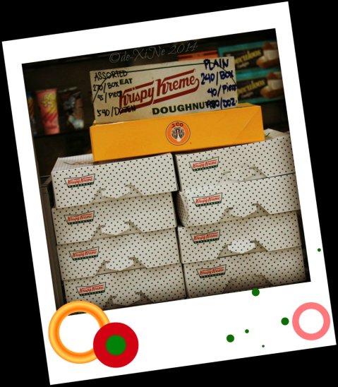 Sweet Corner Porta Vaga Baguio 2014 Krispy Kreme, J.Co donuts .. and speculoos cookies and spread at Sweet Corner Porta Vaga