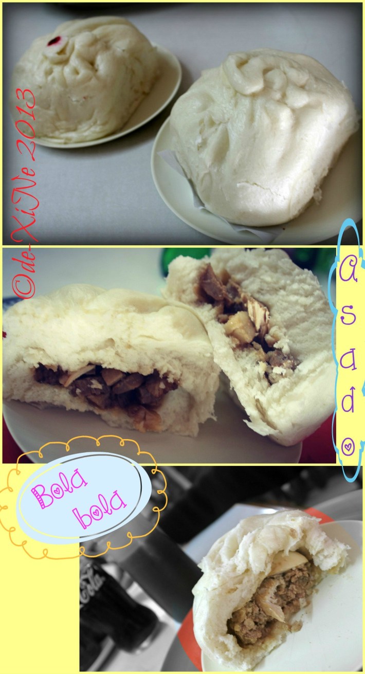 Sunshine Lunch siopao (asado and bola-bola)