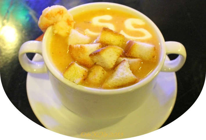 Route 55 2013 tomato and prawn bisque