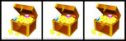 3 treasure chests