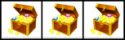3 treasure chests