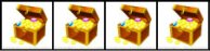 4 treasure chests