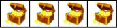 4 treasure chests