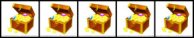 5 treasure chests
