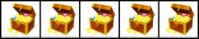 5 treasure chests