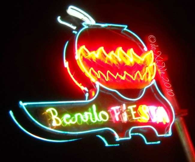 Barrio Fiesta signage