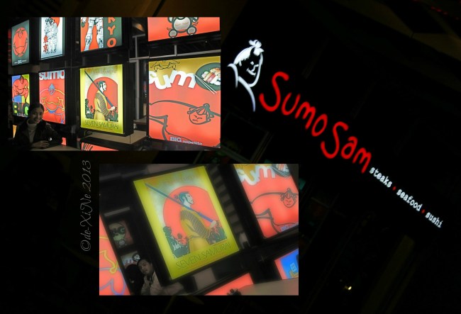 Sumo Sam night scene