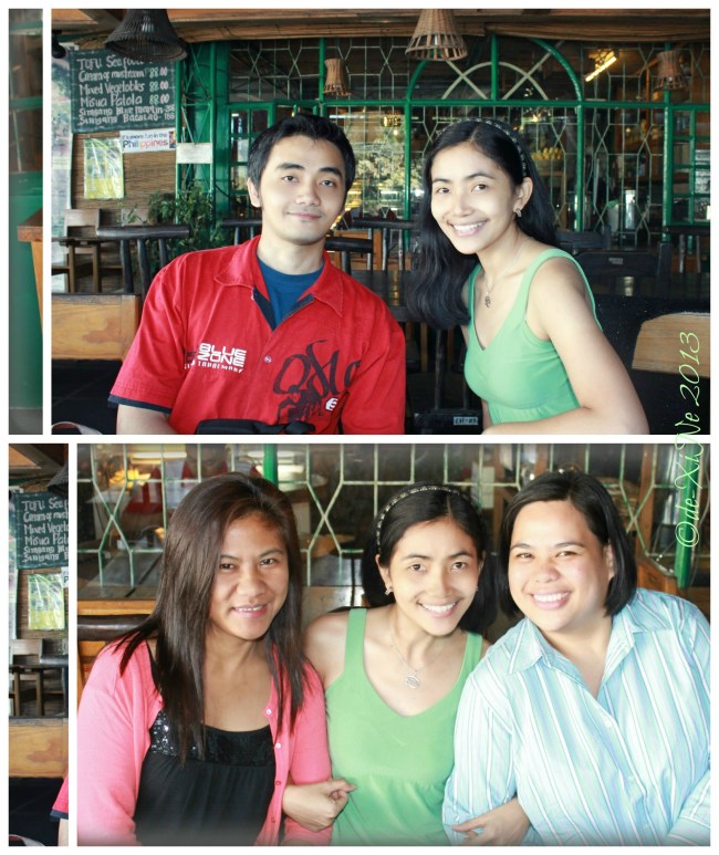 P3+1 dining at Ebai's Cafe and Pastry