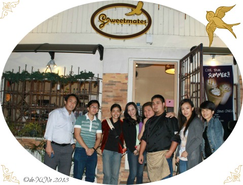 Baguio Bloggers and the owner(s) of Sweetmates 
