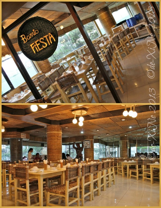 Barrio Fiesta dining area