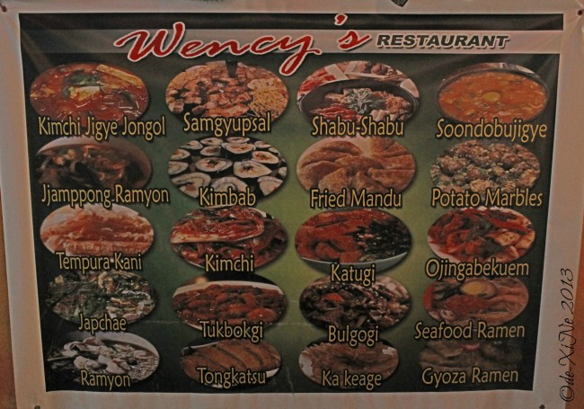 Wency's Restaurant sneak peak menu
