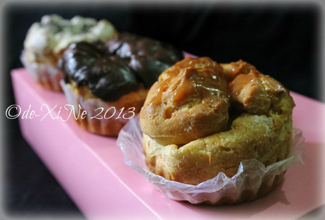 Sweetmates 2013 Sweetmates and the different flavors of cream puffs/cream booms