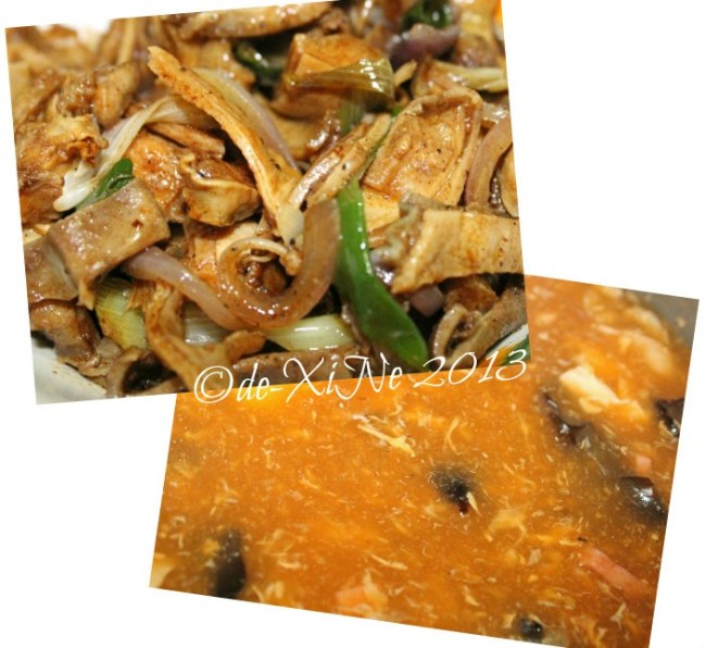 takeout orders from Axes Cafe and Panciteria 